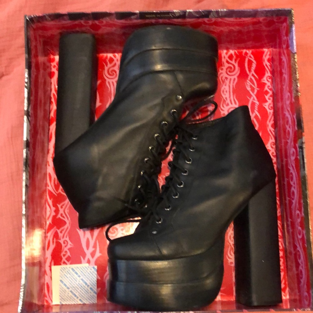 Jeffrey Campbell Ballistic Platform Boots